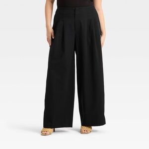 a new day Black Wide-Leg Women's Pants